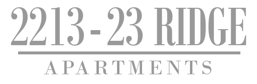 2213 - 2223 Ridge Apartments logo